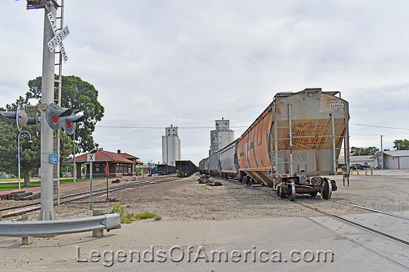 Downs, KS - Railroad Yard
