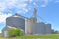 Asherville, KS - Grain Elevators & Silos