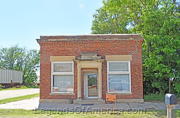 Scottsville, KS - Old Bank Building
