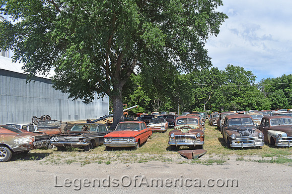 Scottsville, KS - Old Cars