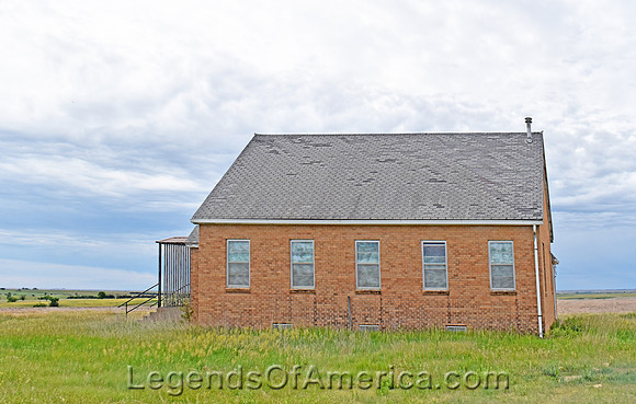 Osborne County, KS - Old Cheyenne Church