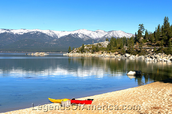 Lake Tahoe, CA - Canoe