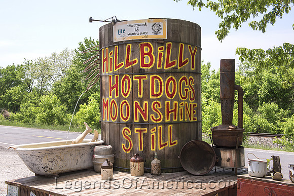 Cabell County, WV - Hillbilly Hot Dogs Moonshine Still