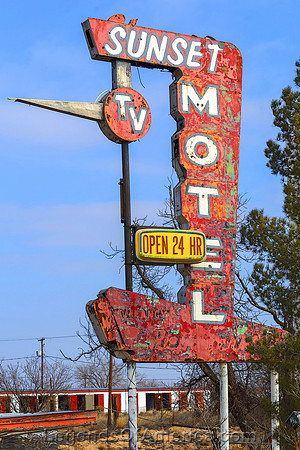 Odessa, TX - Sunset Motel