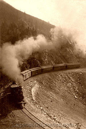 Marshall Pass, CO - Denver & Rio Grande Railroad, 1898