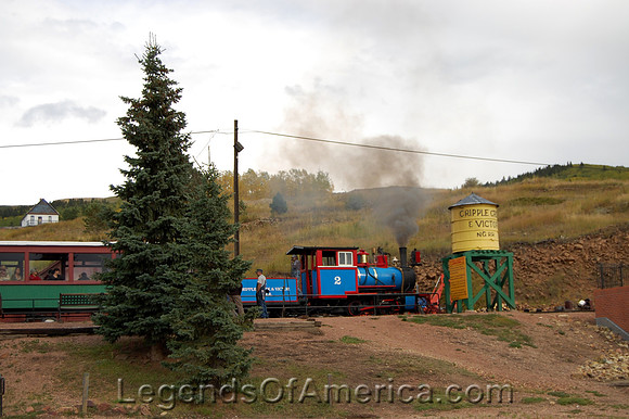 Cripple Creek, CO - Cripple Creek & Victor Railroad