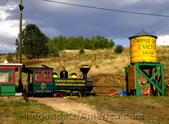 Cripple Creek, CO - Cripple Creek & Victor Railroad