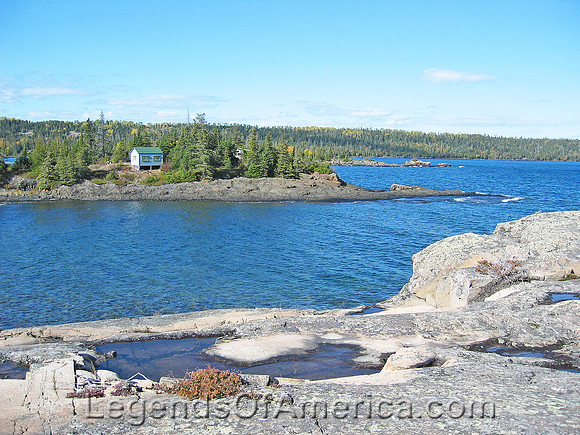 Isle Royale National Park, MI -  Cabin