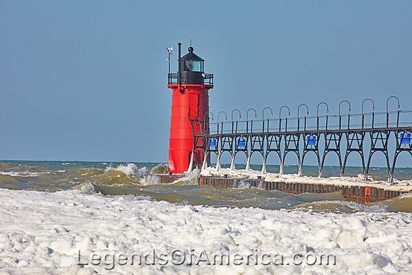South Haven, MI - Lighthouse