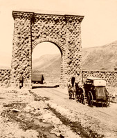 Yellowstone, WY - North Entrance, 1904