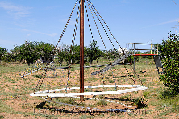 Nara Visa, NM - School Playground - 2