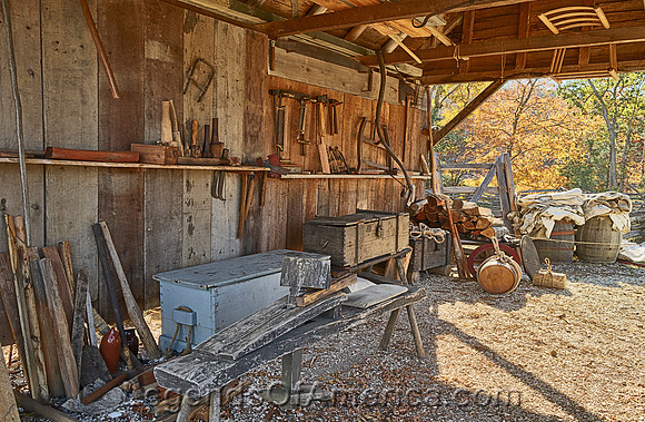 Yorktown,  VA - American Revolution Museum Tool Shed