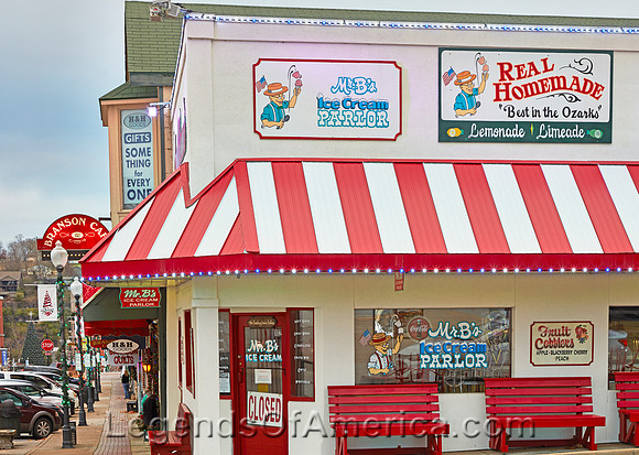 Branson, MO - Icecream Parlor