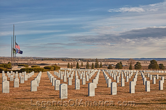 Fort Abraham Lincoln, ND - Cemetery