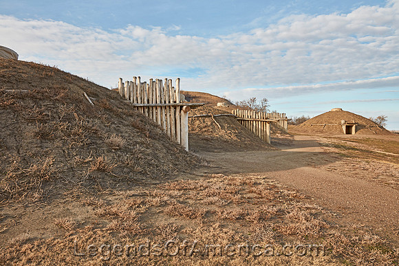 Fort Abraham Lincoln, ND - Indian Village - 2