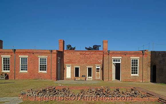 Fernandina Beach, FL - Fort Clinch State Park Buildings