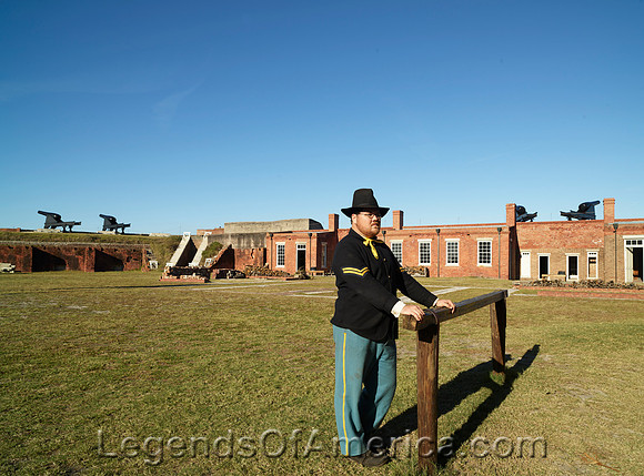 Fernandina Beach, FL - Fort Clinch State Park  Reenactor