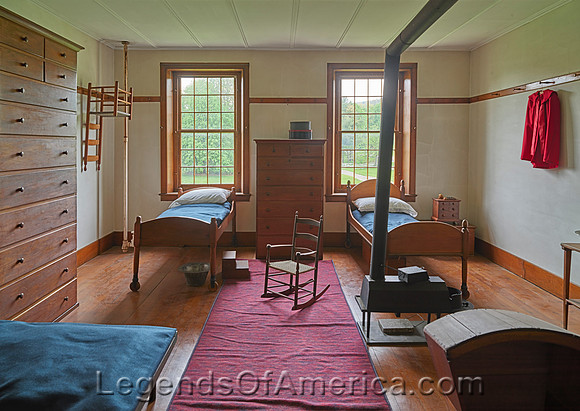 Hancock, MA - Hancock Shaker Village Bedroom