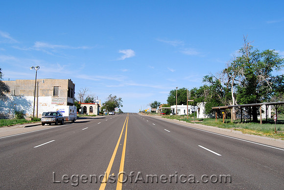 Nara Visa, NM - Main Street