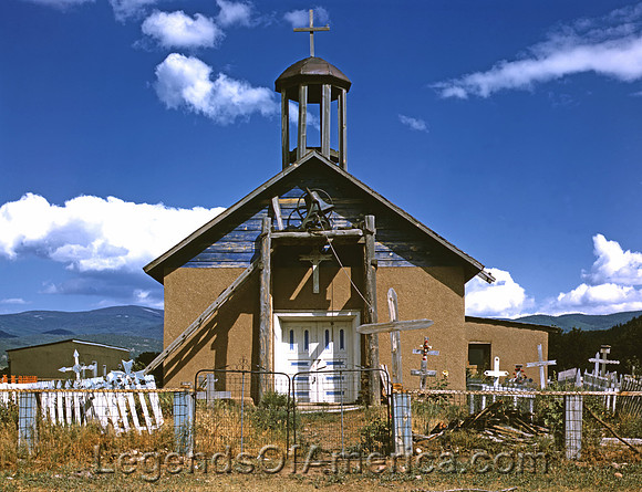San Juan, NM - Catholic Church, 1940