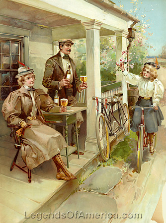 Beer Advertising Poster, ca. 1898