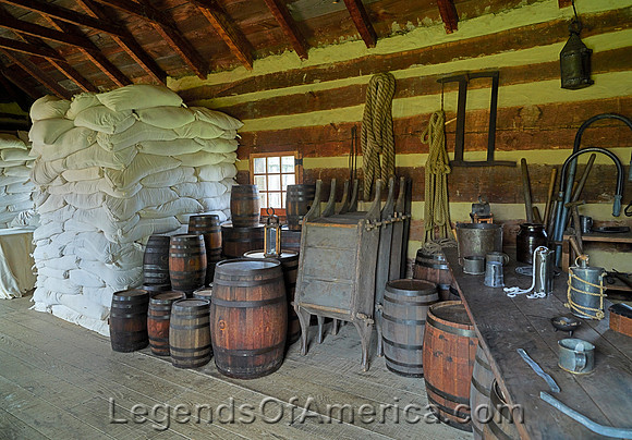 Ligonier, PA - Fort Ligonier Interior