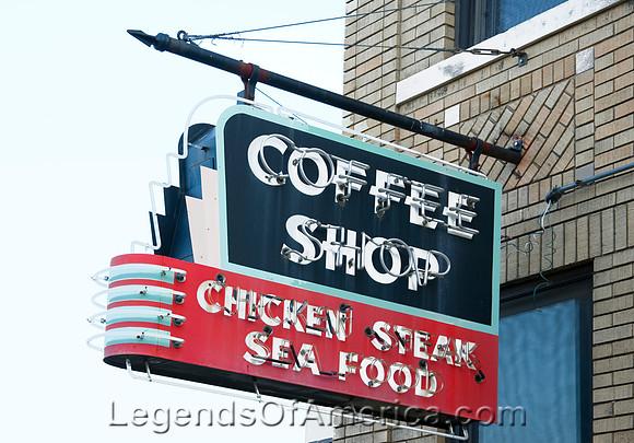 Memphis, TN - Coffee Shop Sign