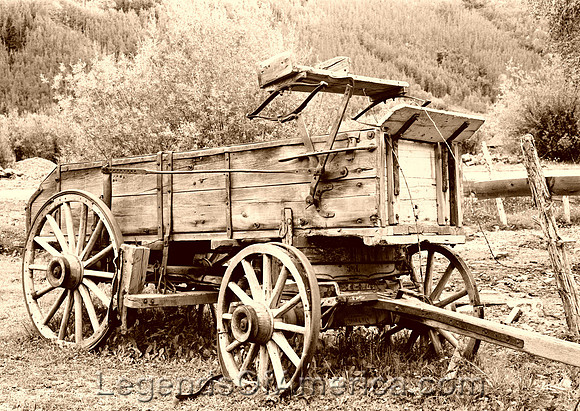 Telluride, CO - Ore Wagon, 1940