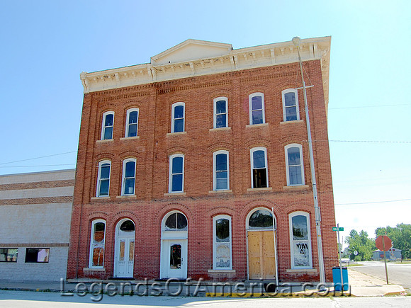 Pleasanton, KS - Old Building