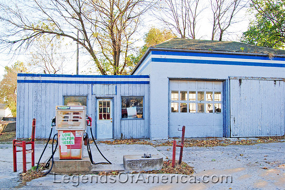 Severy, KS - Buildings - Gas Station