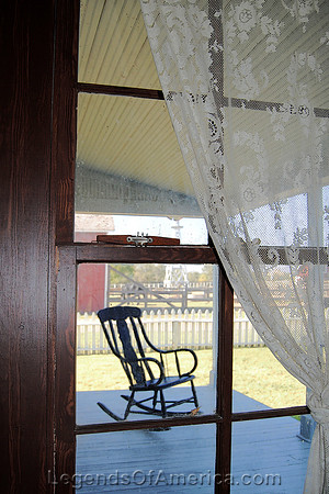 Wichita, KS - Old Cowtown - DeVore Farm Window