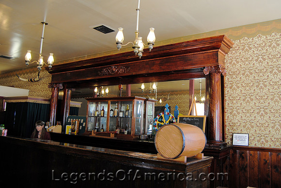 Wichita, KS - Old Cowtown - Fritz Snitzler's Saloon Interior