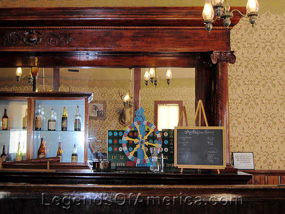 Wichita, KS - Old Cowtown - Fritz Snitzler's Saloon Interior - 2