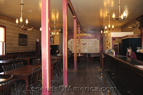 Wichita, KS - Old Cowtown - Fritz Snitzler's Saloon Interior - 3