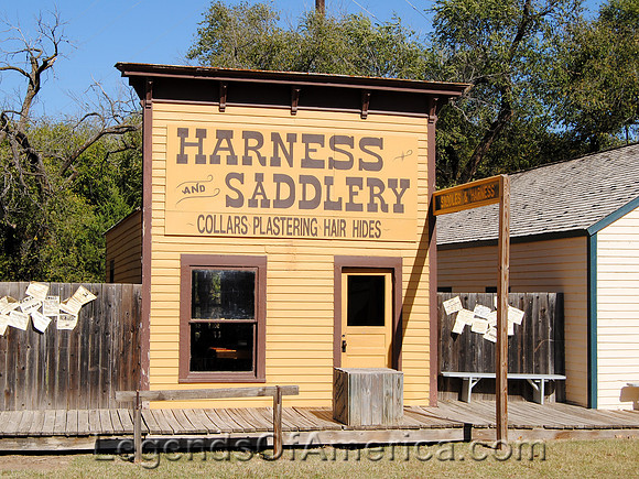 Wichita, KS - Old Cowtown - Harness & Saddle Shop