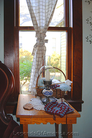 Wichita, KS - Old Cowtown - Hodge House Window