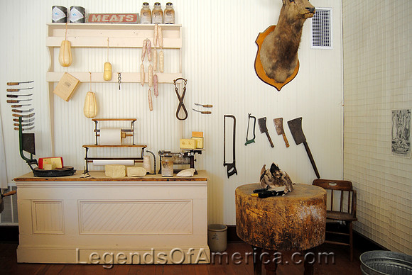 Wichita, KS - Old Cowtown - Meat Market Interior - 3