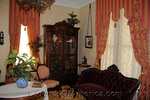 Wichita, KS - Old Cowtown - Murdock House Parlor