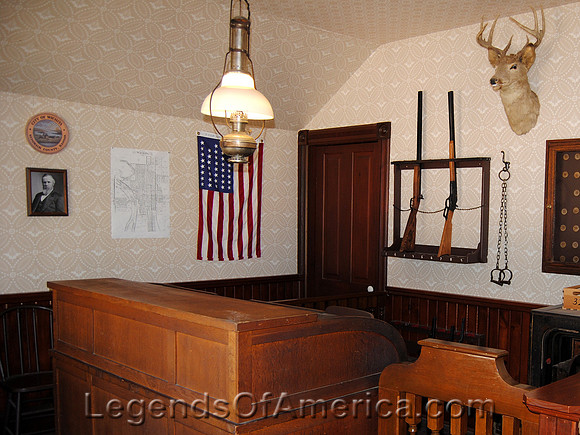 Wichita, KS - Old Cowtown - Marshal's Office Interior