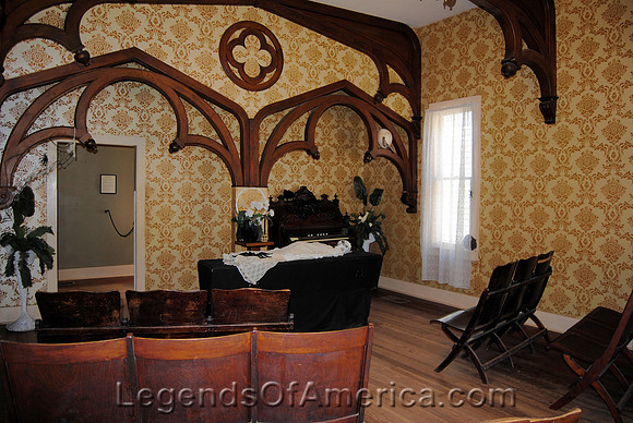 Wichita, KS - Old Cowtown - Funeral Parlor Interior