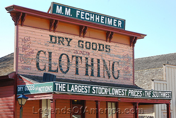 Wichita, KS - Old Cowtown - Fechheimer Clothing Upper Sign