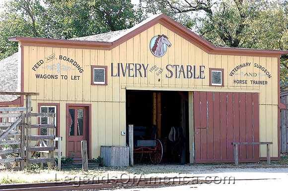 Wichita, KS - Old Cowtown - Livery Stable
