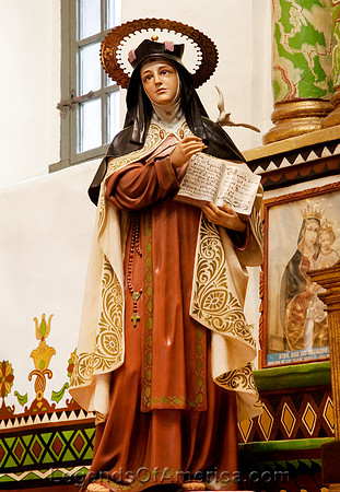 San Juan Capistrano, CA - Mission Statue