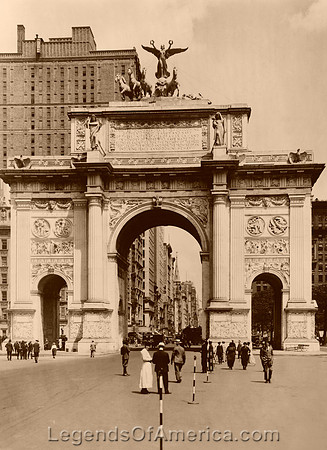 New York City, NY - Victory Arch, 1919