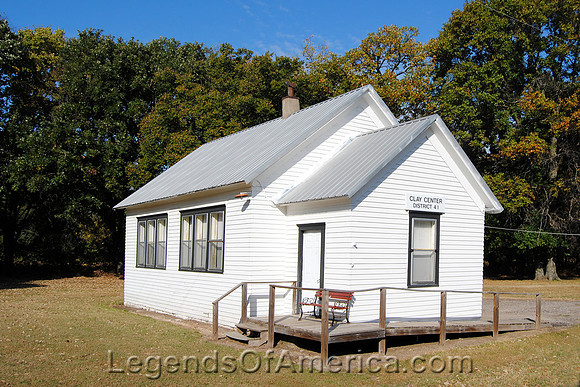 Butler County, KS - Clay Center One Room School