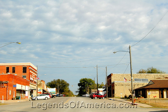 Leon, KS - Main Street