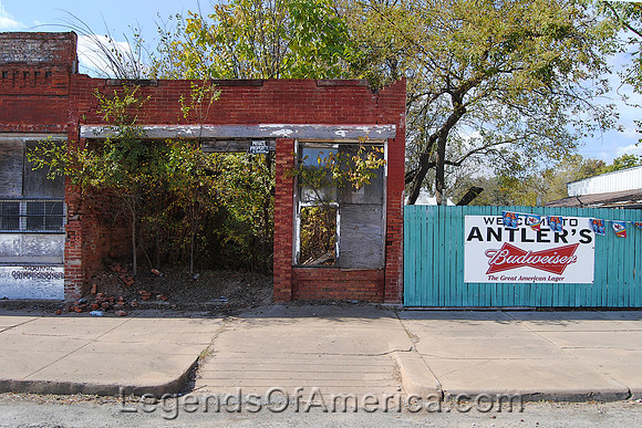 Elk City, KS - Building Ruins
