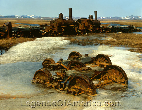 Nome, AK - Rusting Ore Train