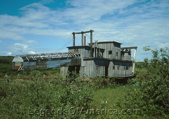 Nome, AK - Solomon River Gold Dredge