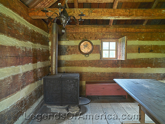 Ligonier, PA - Fort Ligonier Interior